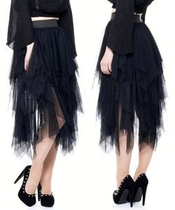 Gotická sukně dámská Witch Look